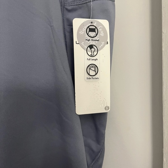 NWT. Layer 8 Leggings. Blue/Gray. Size 2XL. - Picture 6 of 7